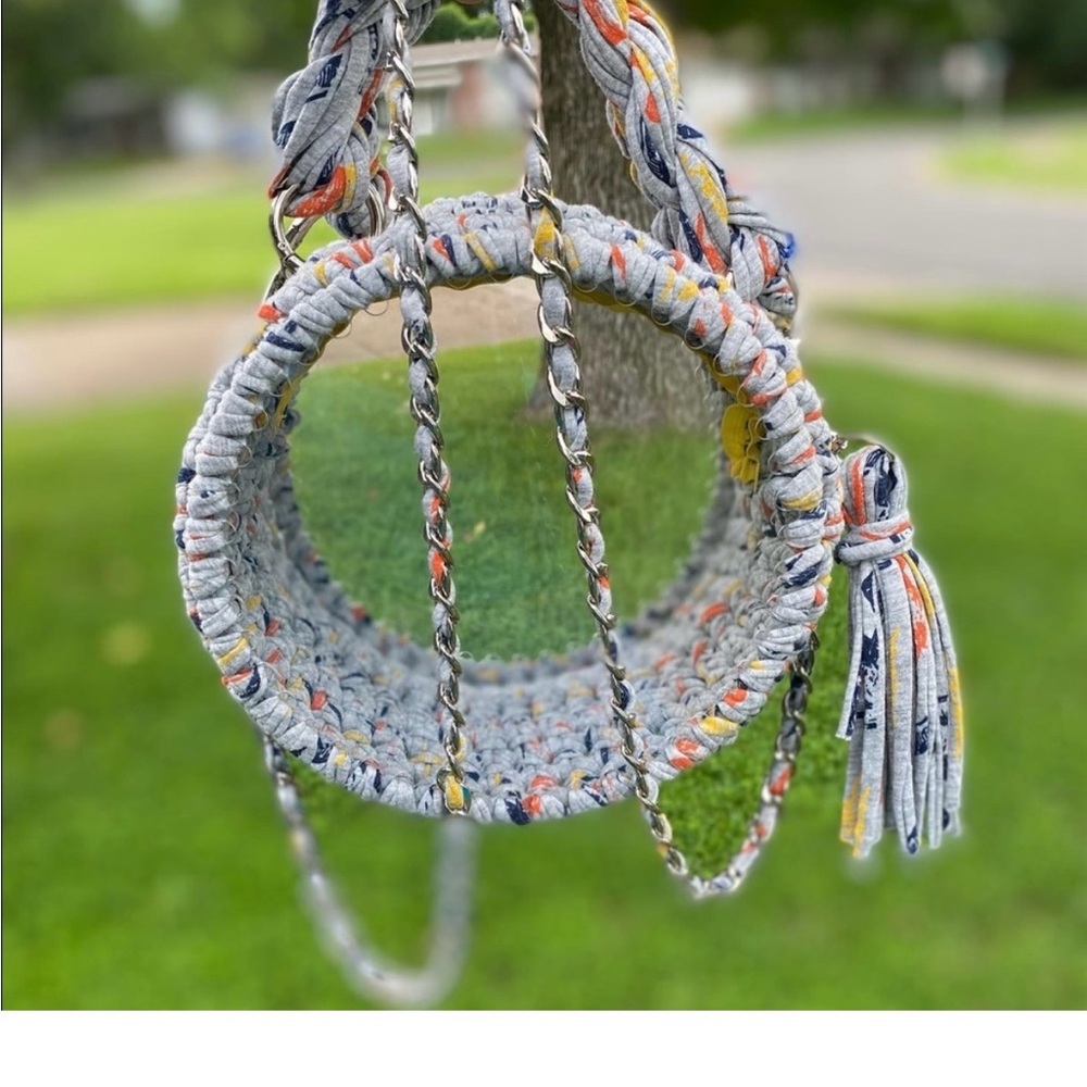 Crochet Clear Drum Purses
